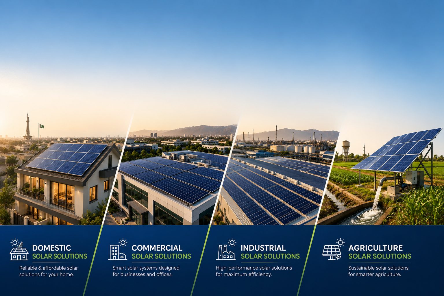 VOX Energy solar solutions for domestic, commercial, industrial and agriculture sectors