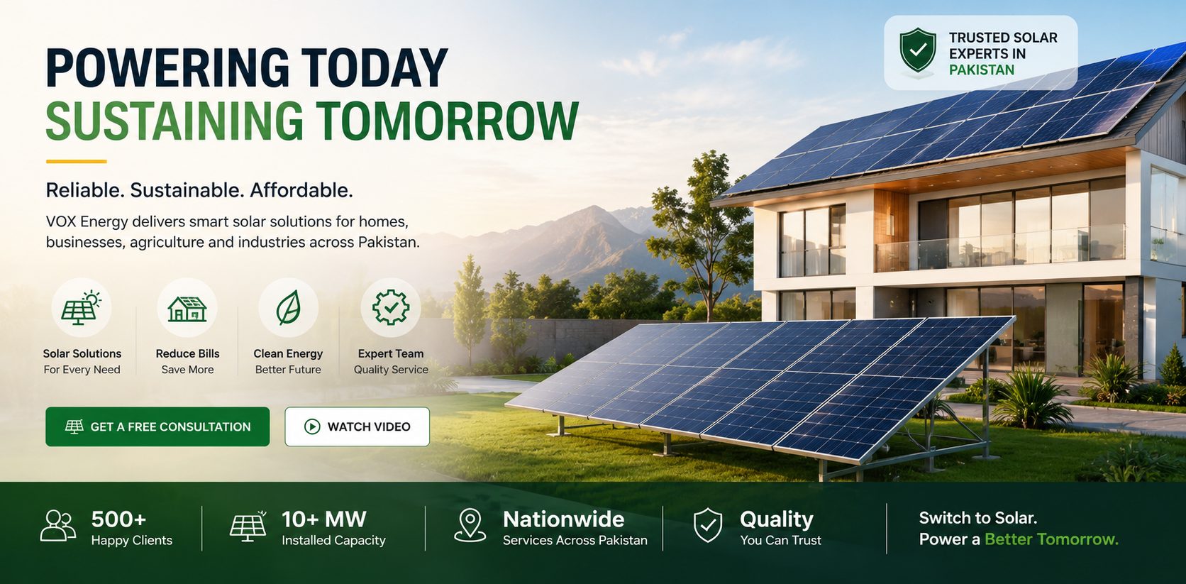 VOX Energy - Powering Today, Sustaining Tomorrow